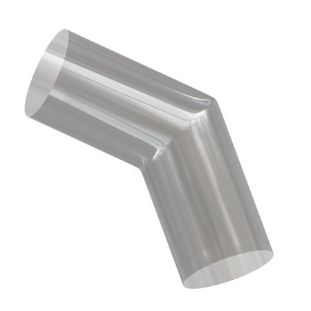 Abstract Glass Elbow Pipe  3D Icon