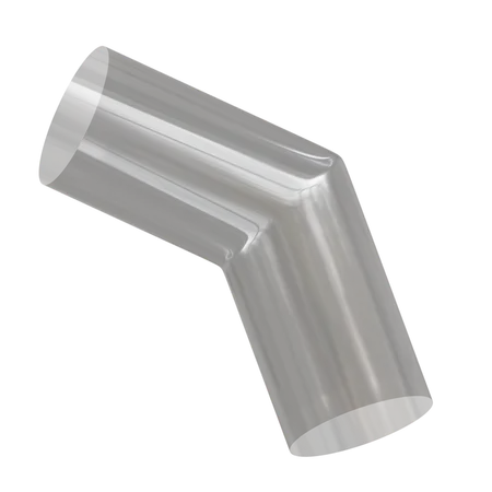 Abstract Glass Elbow Pipe  3D Icon