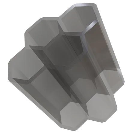Abstract Glass Honeycomb  3D Icon