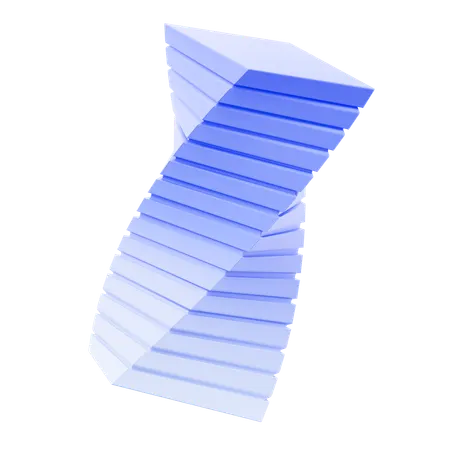 Abstract Grid Maze  3D Icon