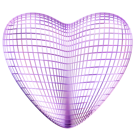 Abstract Heart  3D Icon