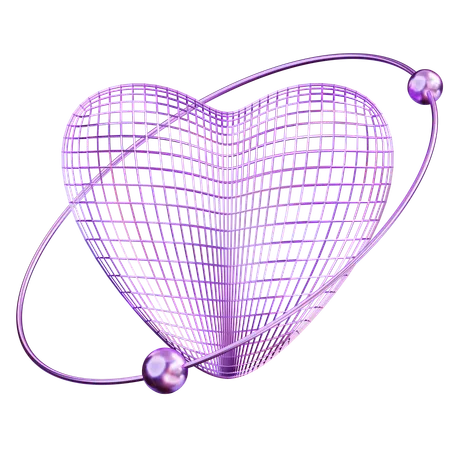 Abstract Heart  3D Icon