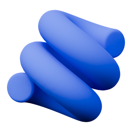 Abstract Helix  3D Icon