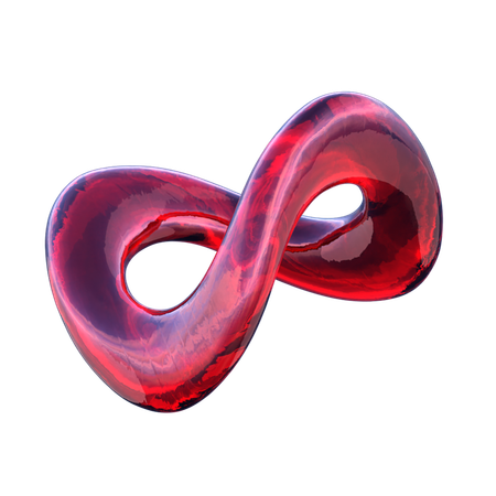 Abstract Infinity  3D Icon