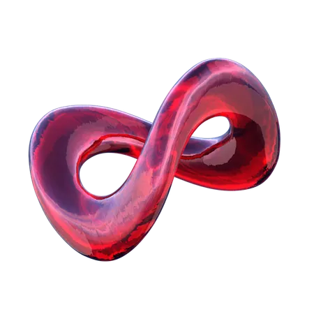 Abstract Infinity  3D Icon