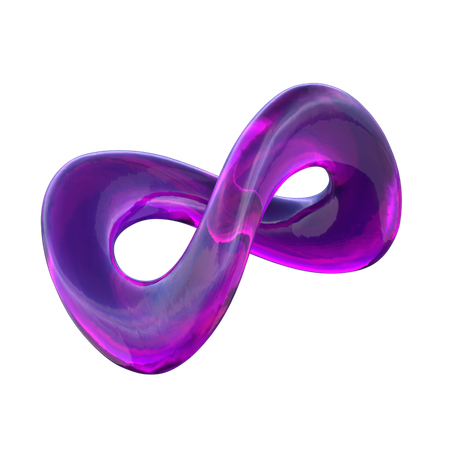 Abstract Infinity  3D Icon