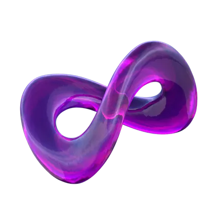 Abstract Infinity  3D Icon