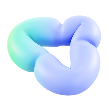 Abstract Inflation Broken Torus  3D Icon