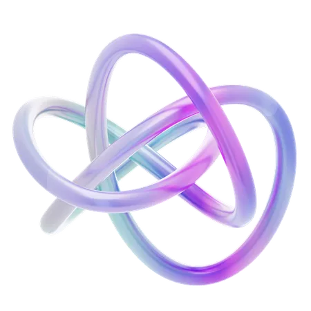 Abstract Line Shape  3D Icon