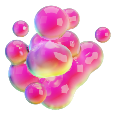 Abstract Liquid Shape  3D Icon