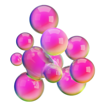 Abstract Liquid Shape  3D Icon