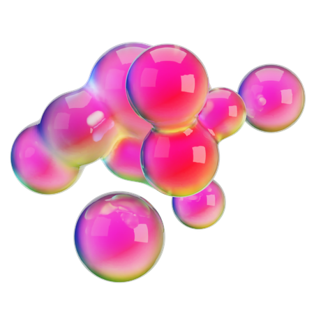 Abstract Liquid Shape  3D Icon