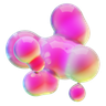 free 3d liquid bubbles 