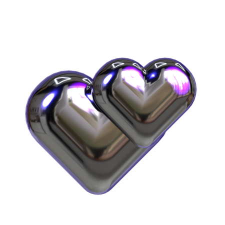 Abstract Love Geometry  3D Icon