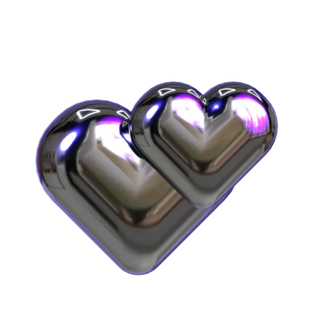 Abstract Love Geometry  3D Icon