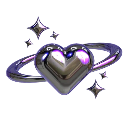 Abstract Love Geometry  3D Icon