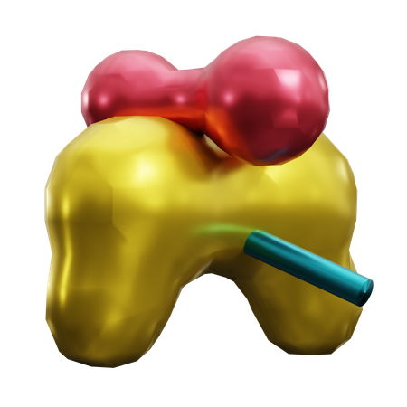 Abstract Metaball  3D Icon