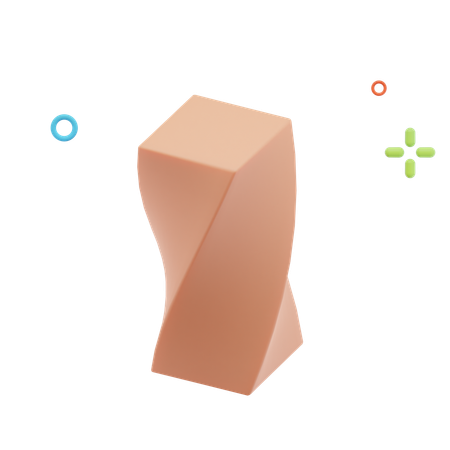 Abstract Object  3D Icon