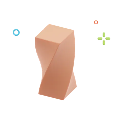 Abstract Object  3D Icon