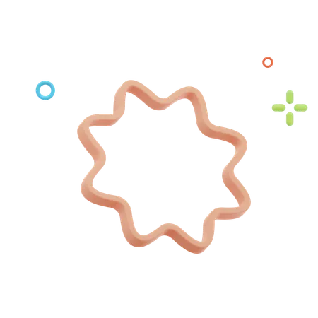 Abstract Object  3D Icon
