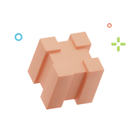 Abstract Object  3D Icon