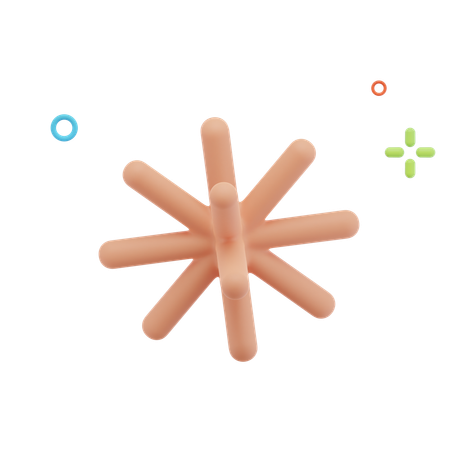 Abstract Object  3D Icon