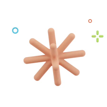 Abstract Object  3D Icon