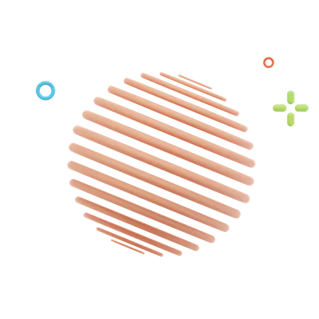 Abstract Object  3D Icon