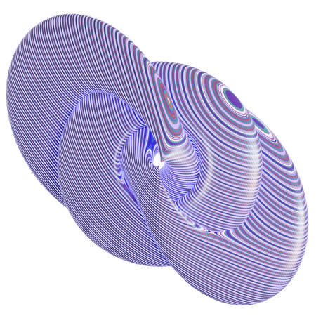 추상 패턴 모양  3D Icon