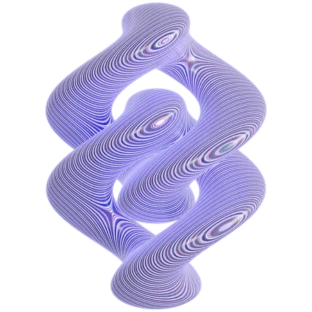 추상 패턴 모양  3D Icon