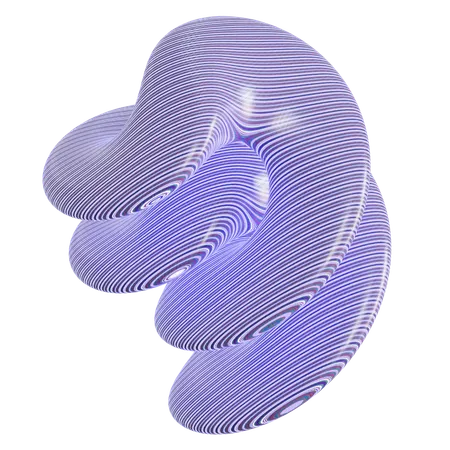 추상 패턴 모양  3D Icon