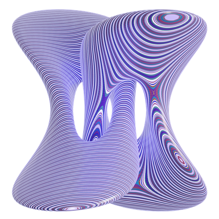 추상 패턴 모양  3D Icon