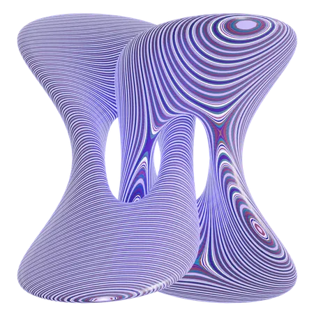 추상 패턴 모양  3D Icon