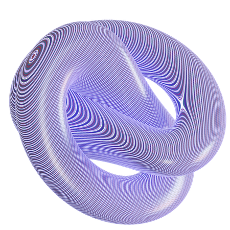 추상 패턴 모양  3D Icon