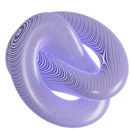 추상 패턴 모양  3D Icon