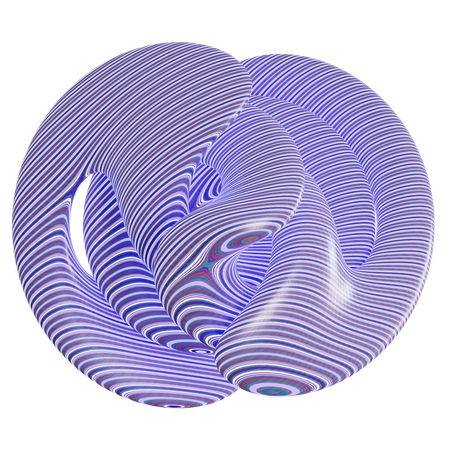 추상 패턴 모양  3D Icon