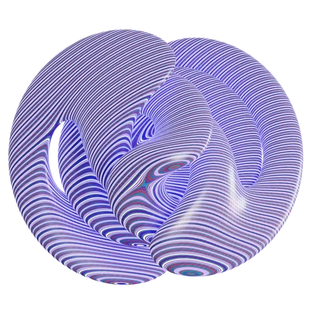 추상 패턴 모양  3D Icon