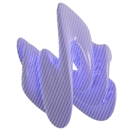 추상 패턴 모양  3D Icon