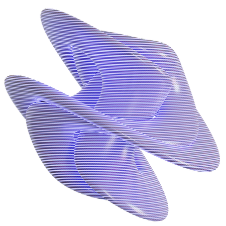 추상 패턴 모양  3D Icon