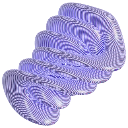 추상 패턴 모양  3D Icon