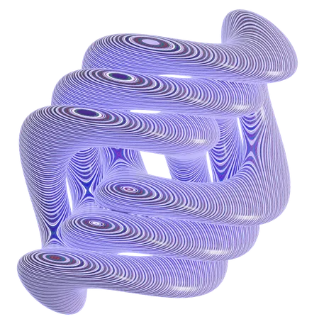 추상 패턴 모양  3D Icon