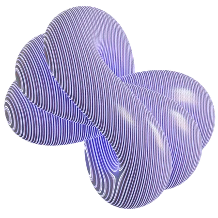 추상 패턴 모양  3D Icon