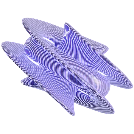 추상 패턴 모양  3D Icon