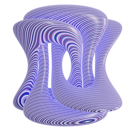 추상 패턴 모양  3D Icon