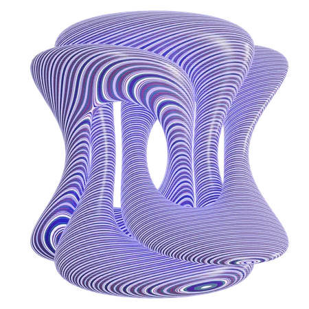 추상 패턴 모양  3D Icon
