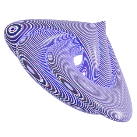 Abstract Pattern Shape  3D Icon