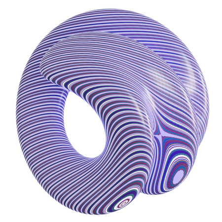 Abstract Pattern Shape  3D Icon