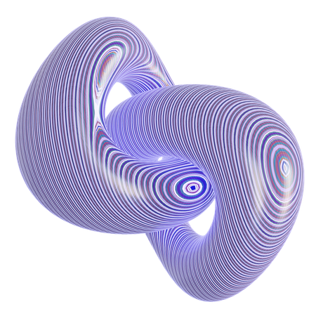 Abstract Pattern Shape  3D Icon