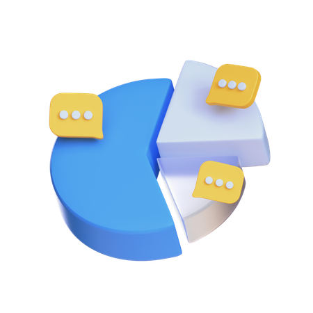 Abstract Pie  3D Icon
