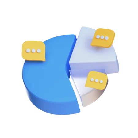 Abstract Pie  3D Icon